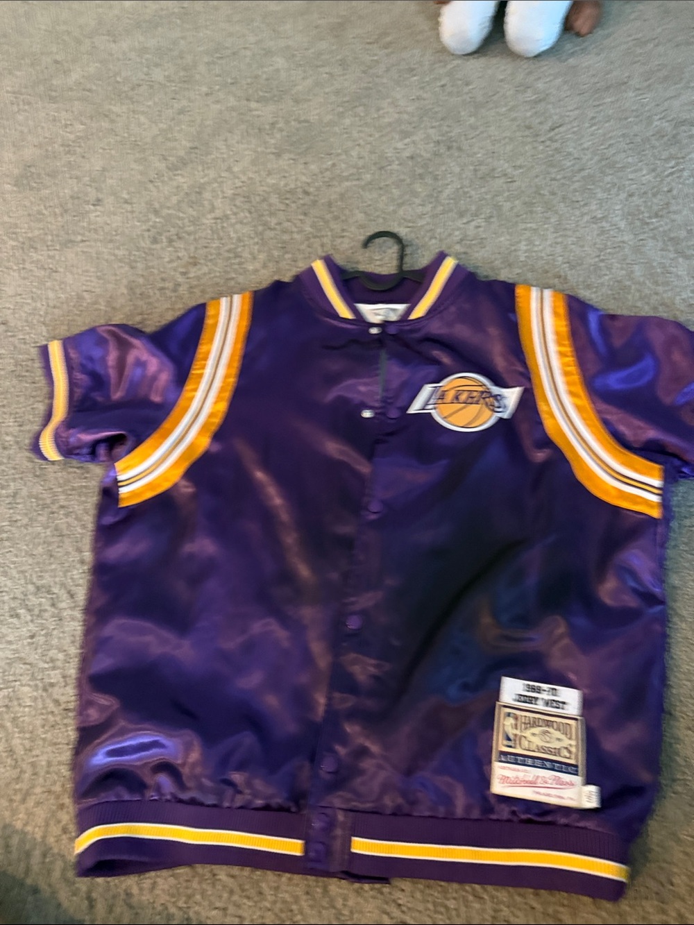 Me. Purple Satin Jacket